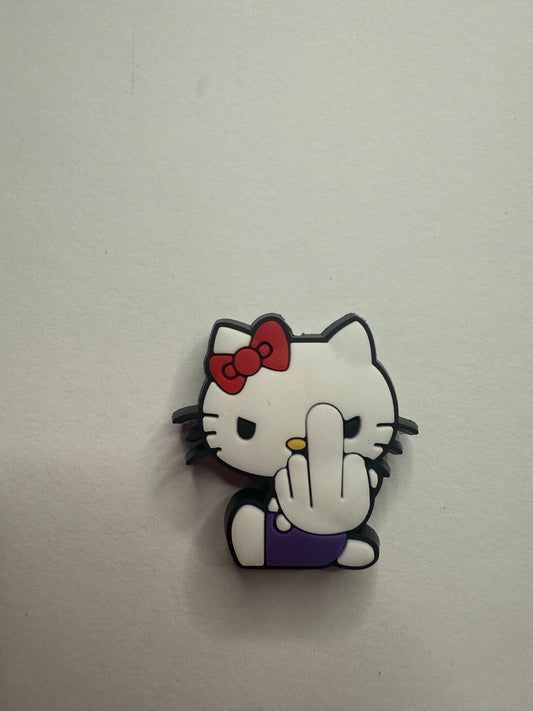 Focals 2d hello kitty giving the finger