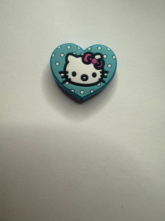 Focals 2d heart hello kitty teal