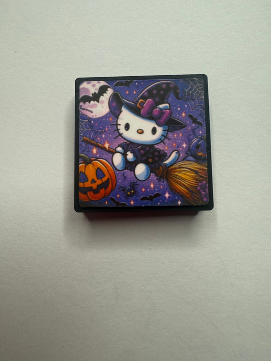 Focals 2d glow in dark witch Halloween hello kitty