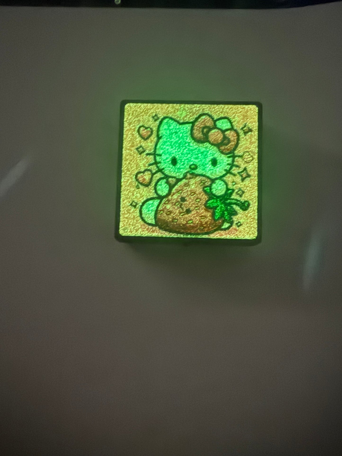 Focals 2d glow in dark strawberry, hello Kitty