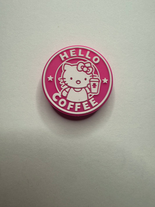 Focals 2d hello kitty pink coffee