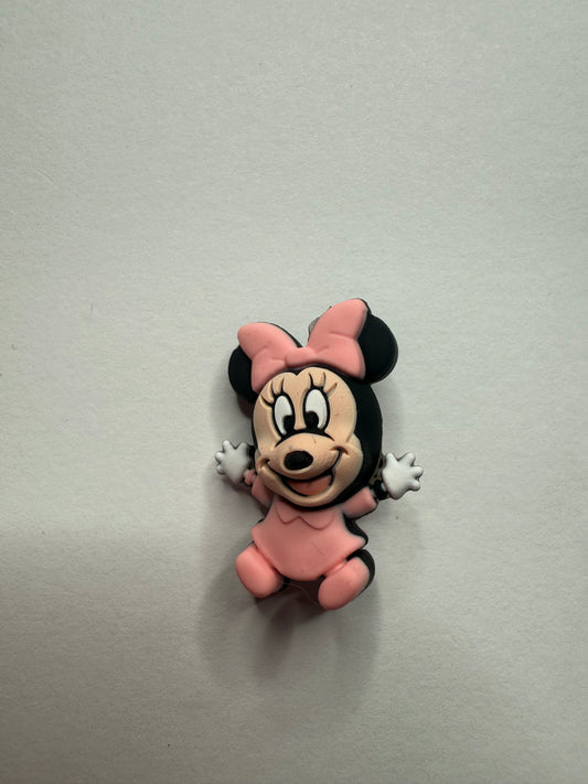 Focal 3d Minnie light/dark pink