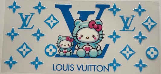Cup wraps uvdtf blue lv hello kitty Care Bears