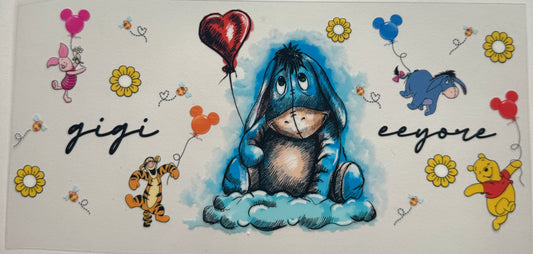 Cup wraps uvdtf Gigi eeyore Winnie the Pooh