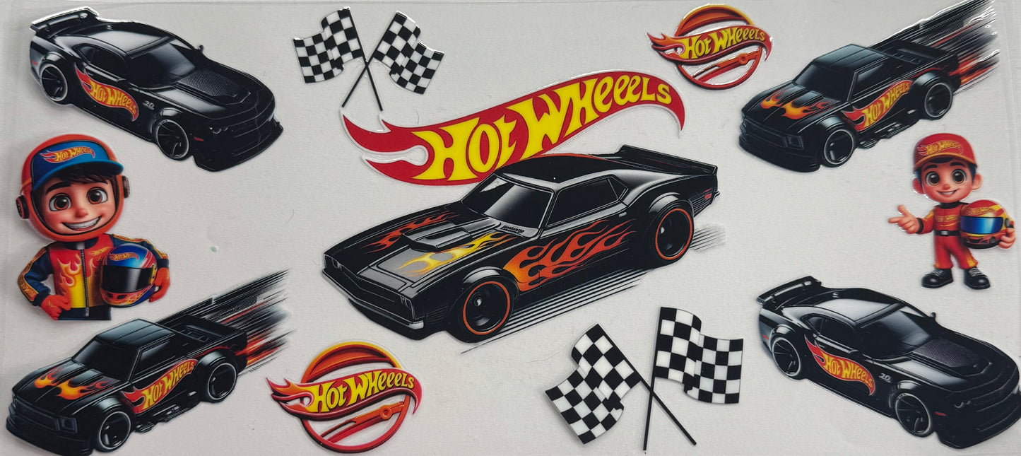 Cup wraps dtf Hot wheels