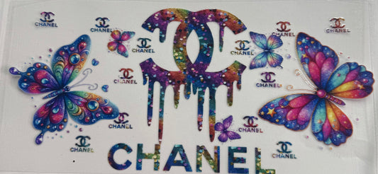 Cup wraps uvdtf rainbow Chanel