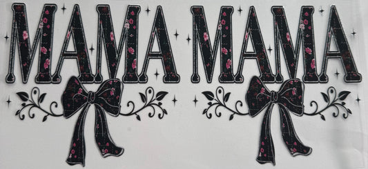 Cup wraps uvdtf floral mama