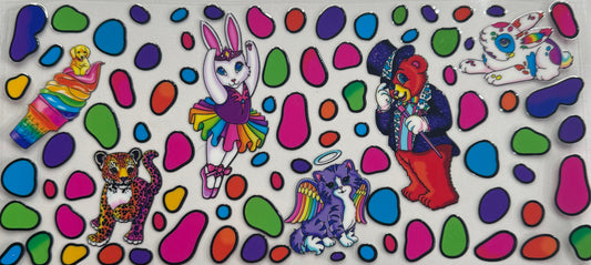uvdtf  transfer wrap Lisa frank double sided
