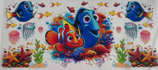 uvdtf  transfer wrap Disney finding Nemo