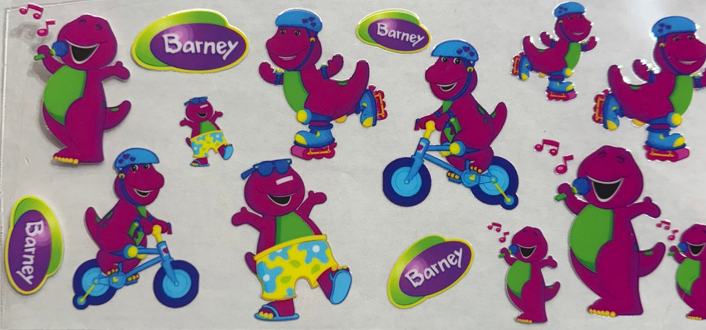 uvdtf  transfer wrap Barney