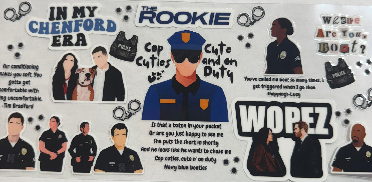 uvdtf  transfer wrap The rookie