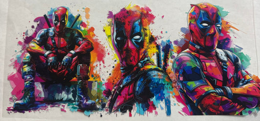 uvdtf  transfer wrap Deadpool