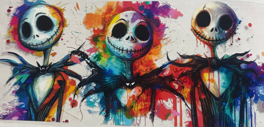 uvdtf  transfer wrap Jack skeleton