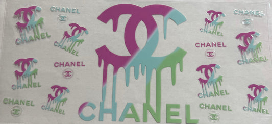 uvdtf  transfer wrap Ombré Chanel