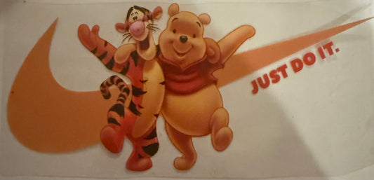 Cup wraps uvdtf Pooh and tigger Nike just do it