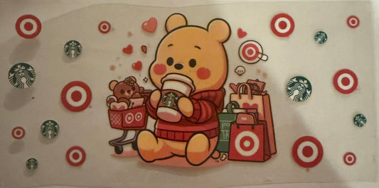 Cup wraps uvdtf Pooh target