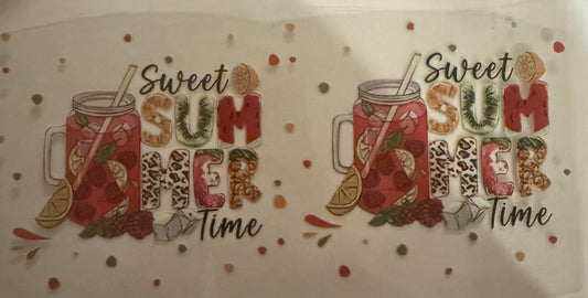 Cup wraps uvdtf sweet summertime drink
