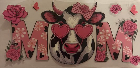 Cup wraps uvdtf mom with cow