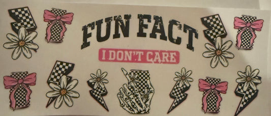 Cup wraps uvdtf fun facts I don’t care