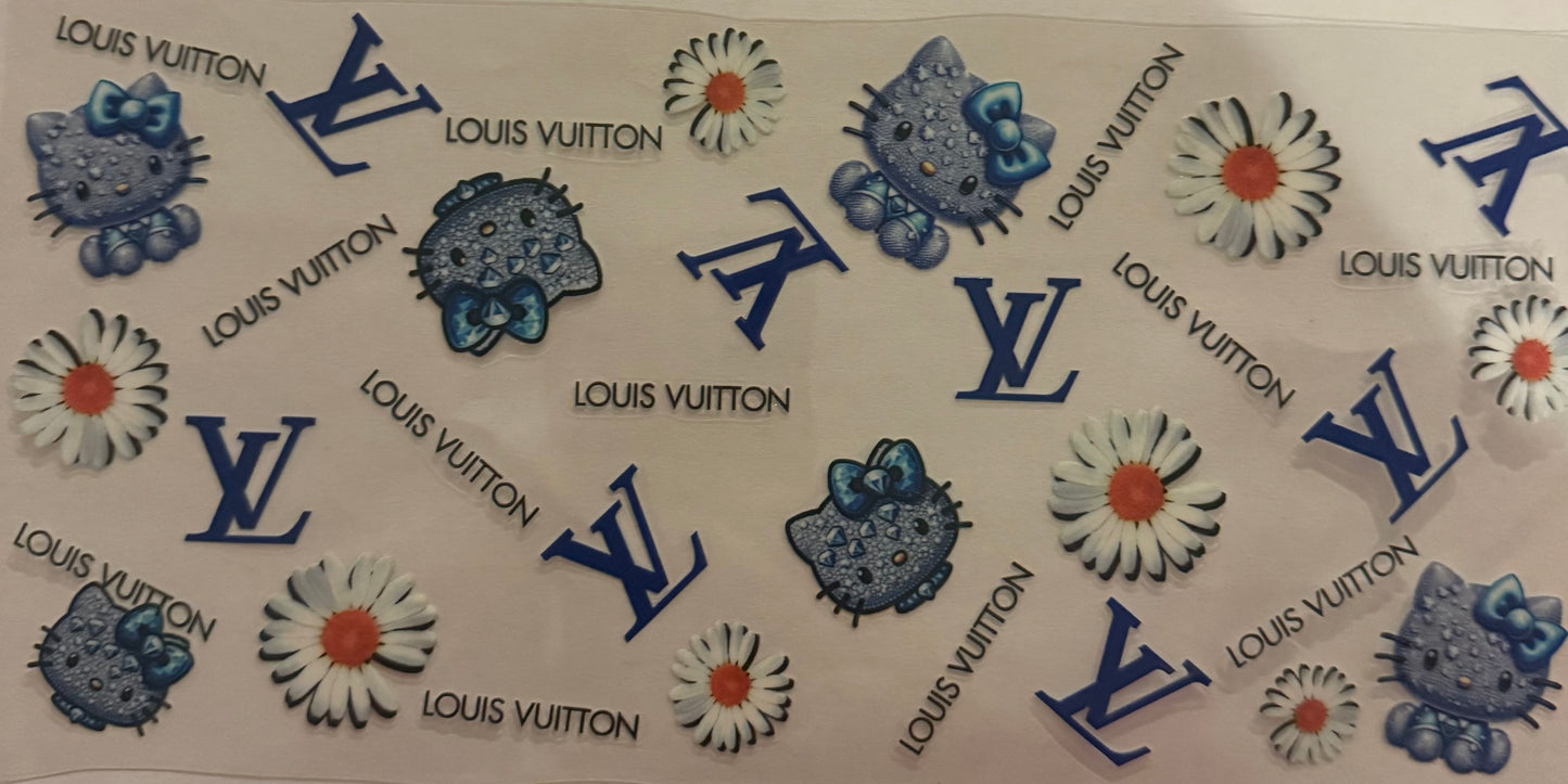 Cup wraps uvdtf blue hello kitty Vl