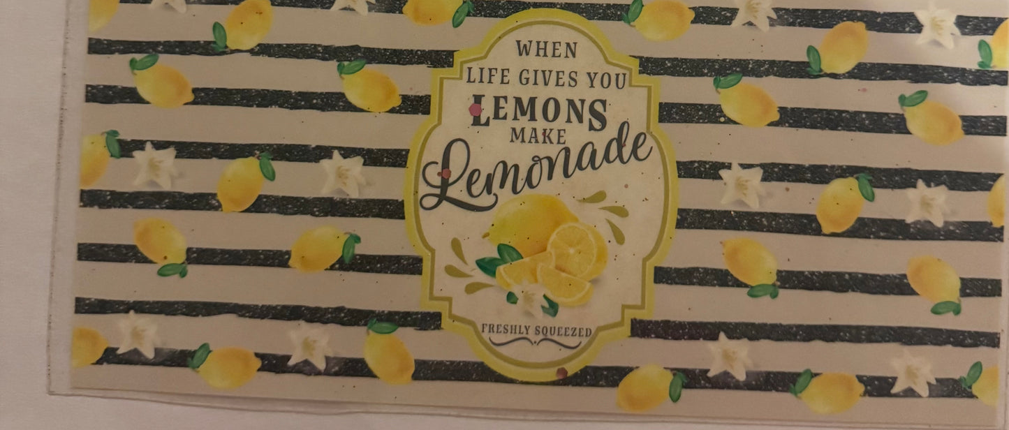 Cup wraps uvdtf when life gives you lemons make  lemonade