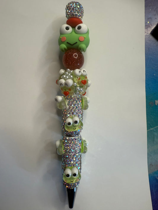 Beadable pen pre made ready to ship Keropi hk