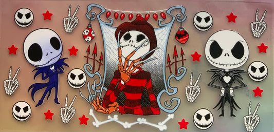 uvdtf  transfer wrap jack skeleton spooky