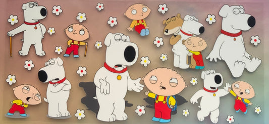 uvdtf  transfer wrap family guy