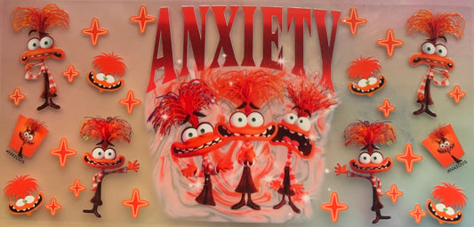 uvdtf  transfer wrap anxiety red
