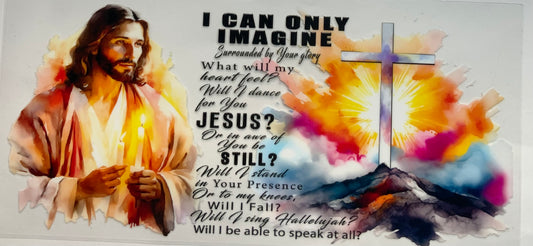 uvdtf  transfer wrap faith cross