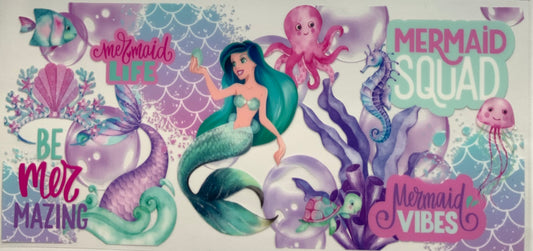 uvdtf  transfer wrap mermaids