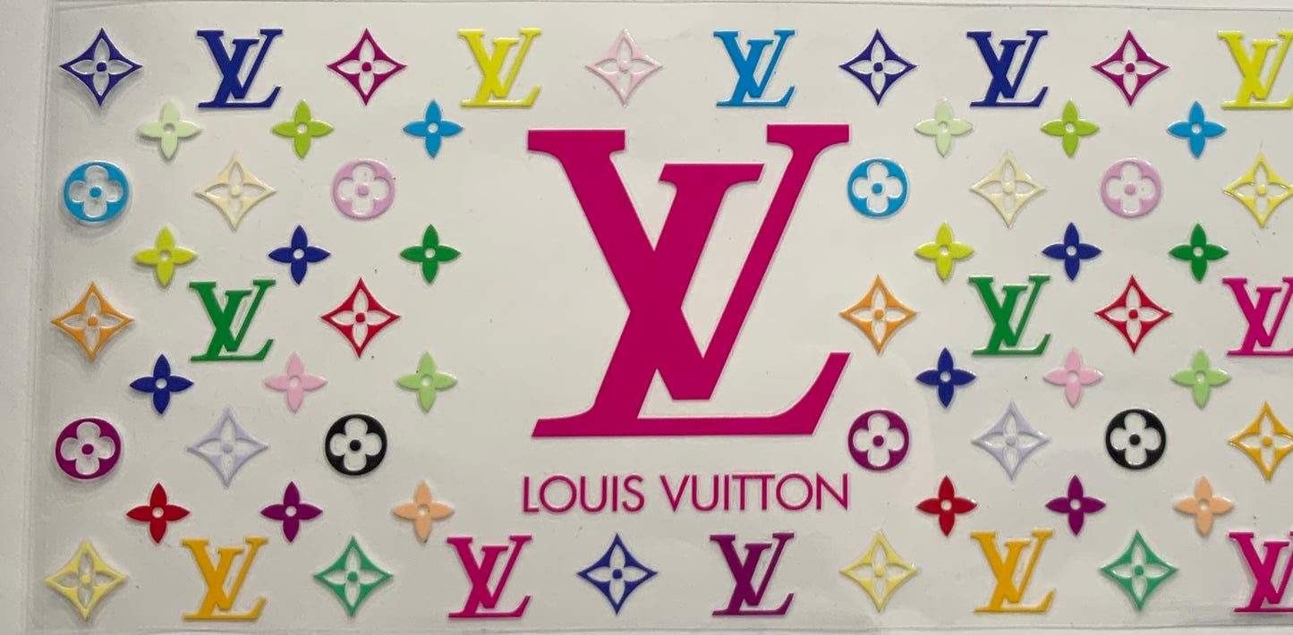 uvdtf  transfer wrap rainbow large lv