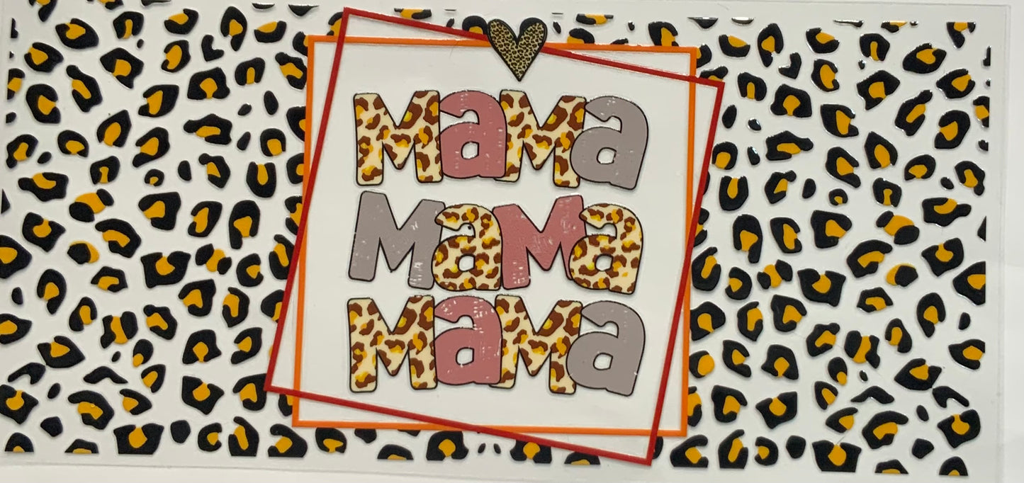 uvdtf  transfer wrap cheetahs mama