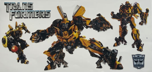 uvdtf  transfer wrap transformers bubble bee