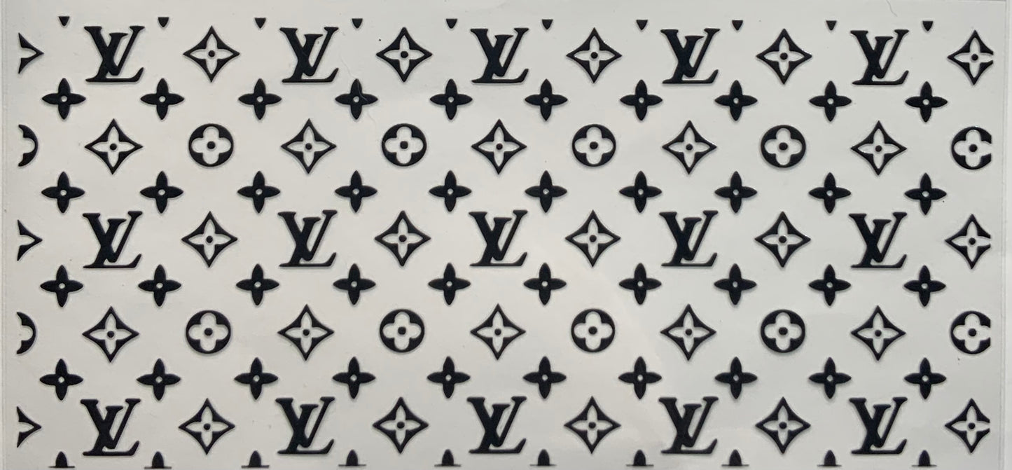 uvdtf  transfer wrap lv black