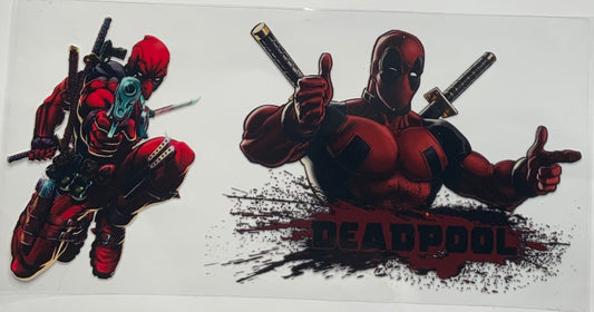 uvdtf  transfer wrap dead pool
