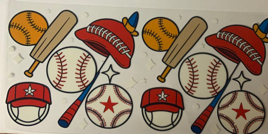 uvdtf  transfer wrap baseball