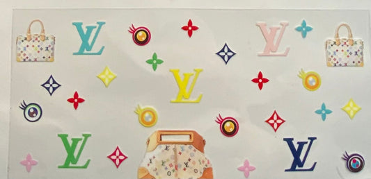 uvdtf  transfer wrap liv with purse white