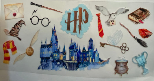 uvdtf  transfer wrap Harry Potter theme