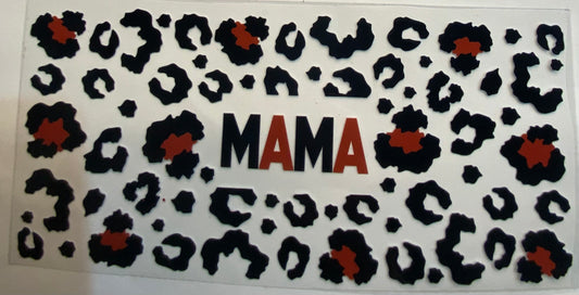 uvdtf  transfer wrap cheetah mama