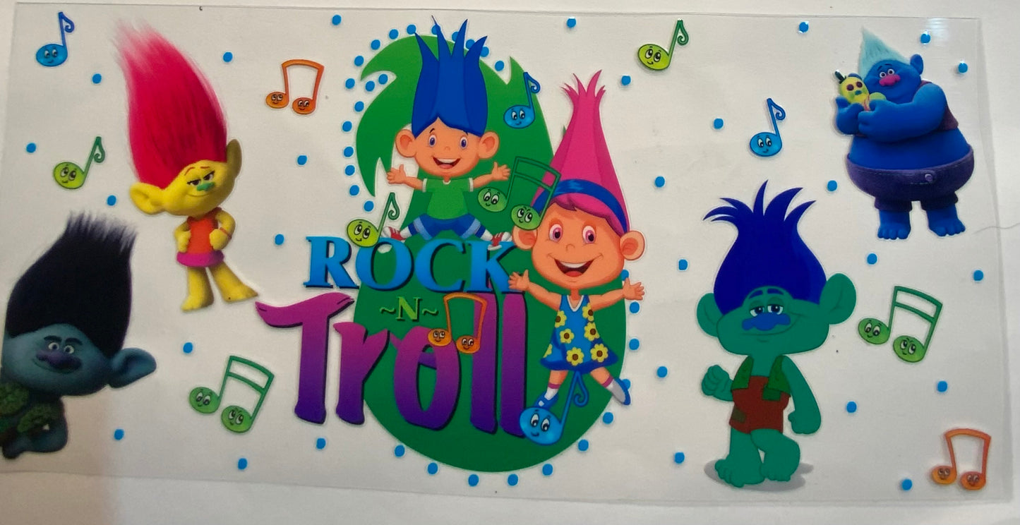 uvdtf  transfer wrap rock and trolls