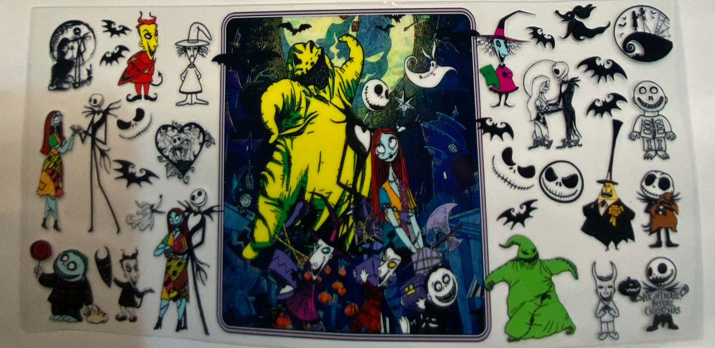 uvdtf  transfer wrap jack and sally