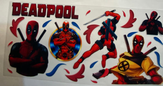 uvdtf  transfer wrap Deadpool