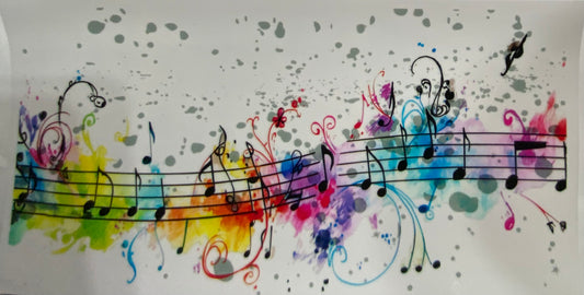 Cup wraps uvdtf tie dye music notes