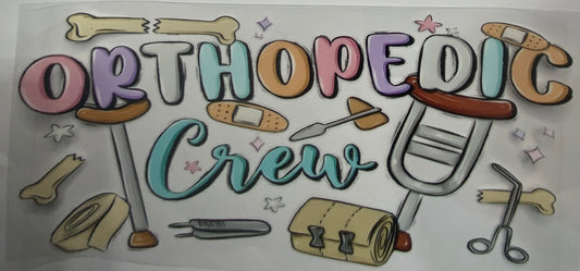Cup wraps uvdtf  Orthopedic crew nursing hospital