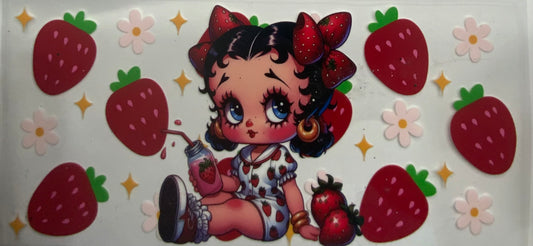 Cup wraps uvdtf  Betty strawberry