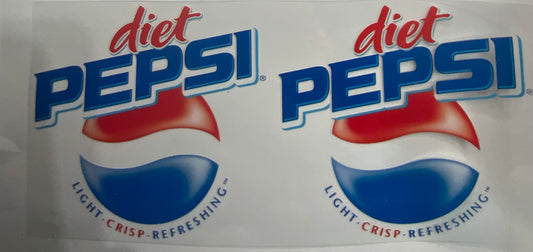 Cup wraps uvdtf  Diet Pepsi 2