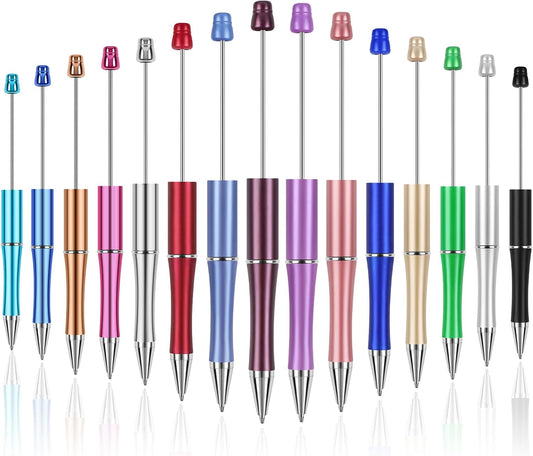 plain beaded pens made on live